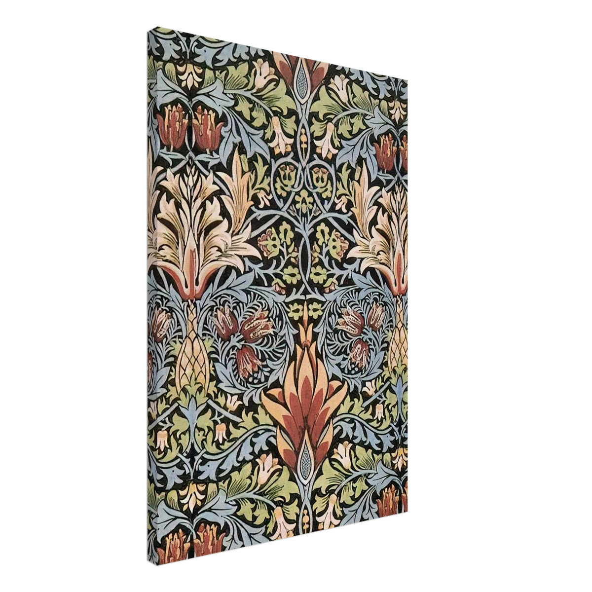 SNAKESHEAD PRINTED TEXTILE 1876 Canvas | William Morris Canvas | William Morris Print