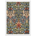 SNAKESHEAD PRINTED TEXTILE 1876 Framed Poster | William Morris Framed Prints Wall Art | William Morris Print