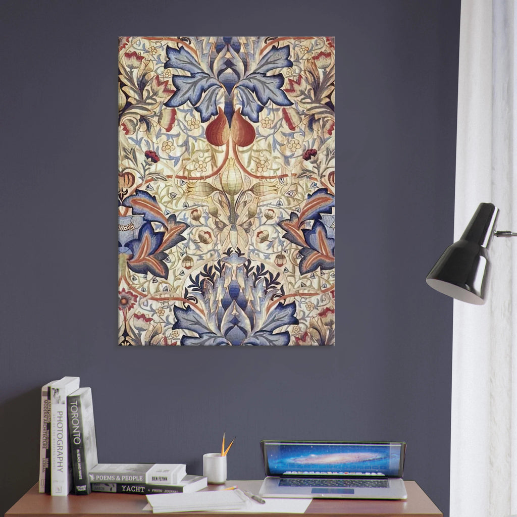 ACANTHUS EMBROIDERED PANEL 1890 Canvas | William Morris Canvas | William Morris Print