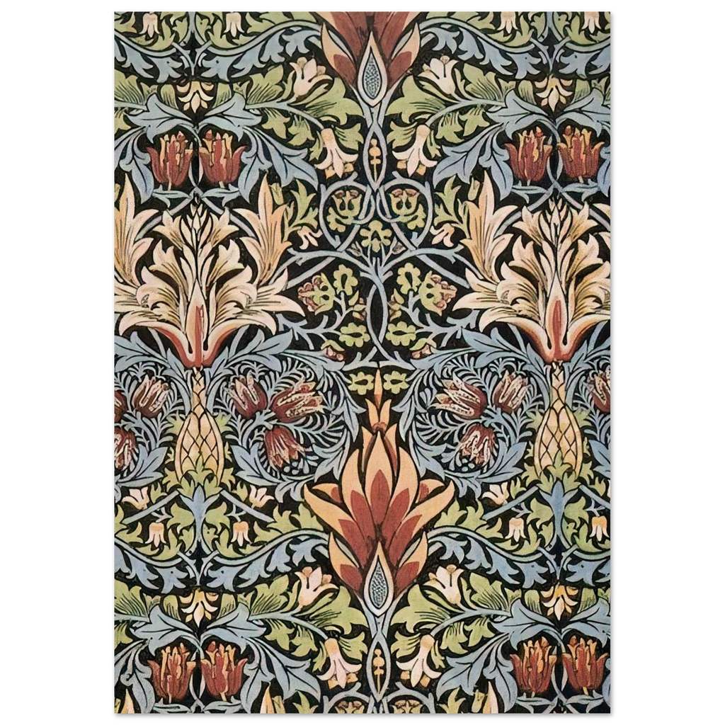 SNAKESHEAD PRINTED TEXTILE 1876 Poster | William Morris Poster | William Morris Print