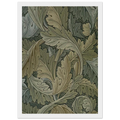 ACANTHUS WALLPAPER 1875 Framed Poster | William Morris Framed Prints Wall Art | William Morris Print