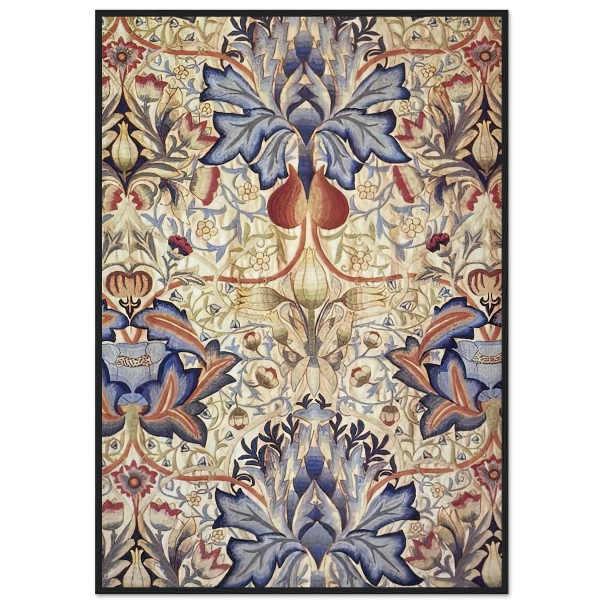 ACANTHUS EMBROIDERED PANEL 1890 Framed Poster | William Morris Framed Prints Wall Art | William Morris Print
