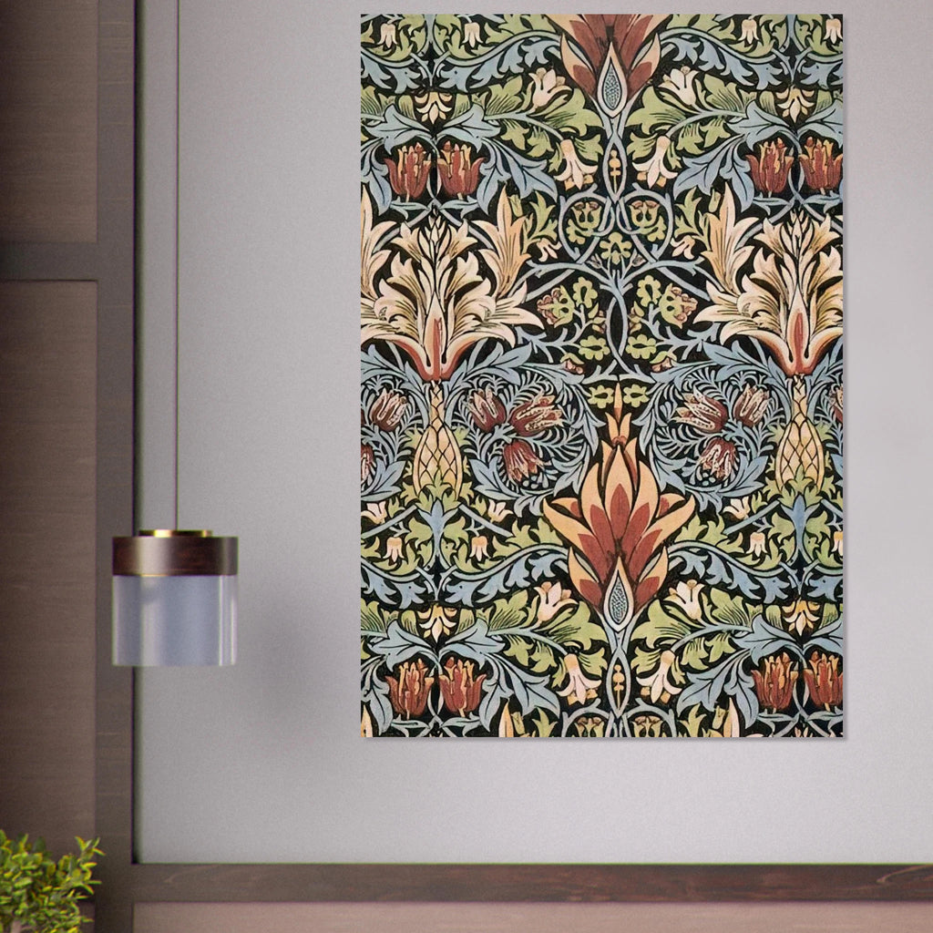 SNAKESHEAD PRINTED TEXTILE 1876 Poster | William Morris Poster | William Morris Print