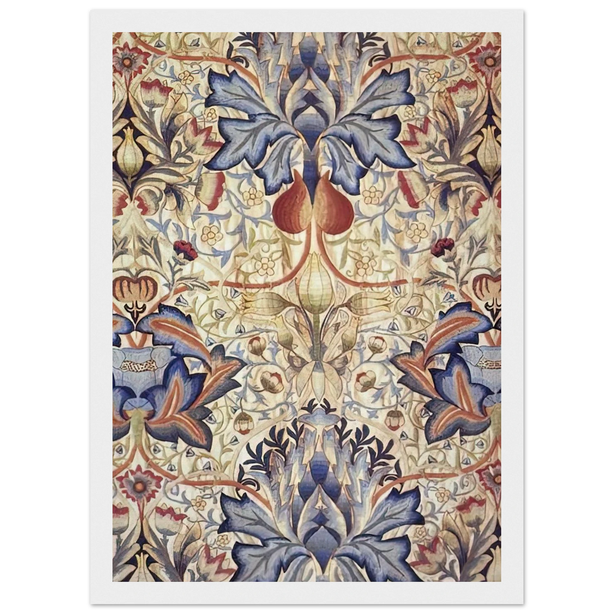 ACANTHUS EMBROIDERED PANEL 1890 Framed Poster | William Morris Framed Prints Wall Art | William Morris Print