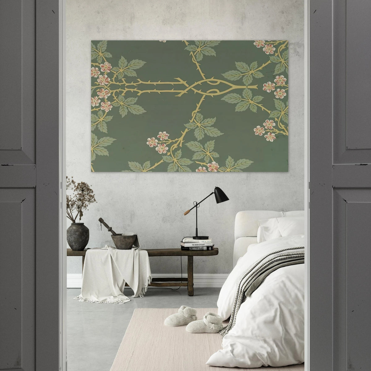 WALLPAPER BLACKBERRY PATTERN 388 1917 Poster | William Morris Poster | William Morris Print