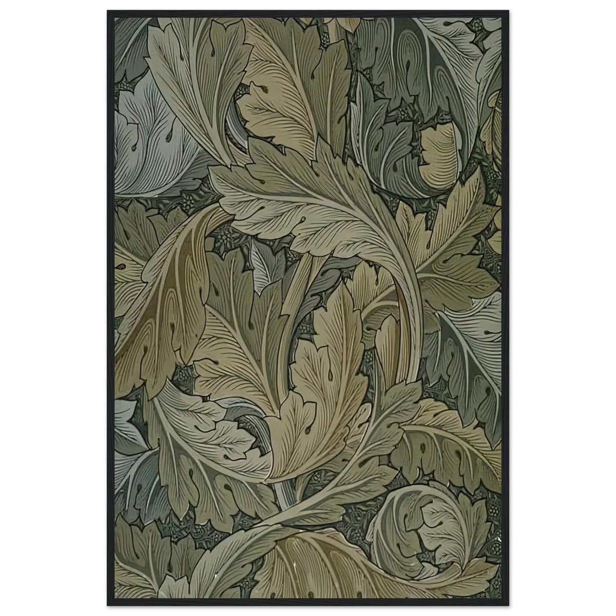 ACANTHUS WALLPAPER 1875 Framed Poster | William Morris Framed Prints Wall Art | William Morris Print