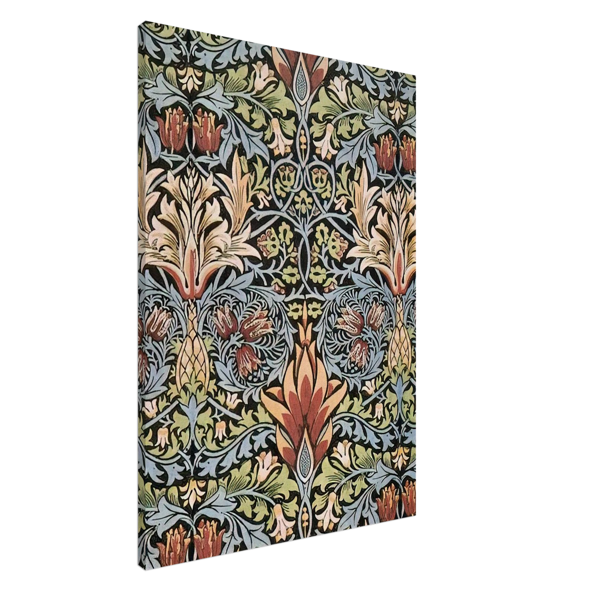 SNAKESHEAD PRINTED TEXTILE 1876 Canvas | William Morris Canvas | William Morris Print