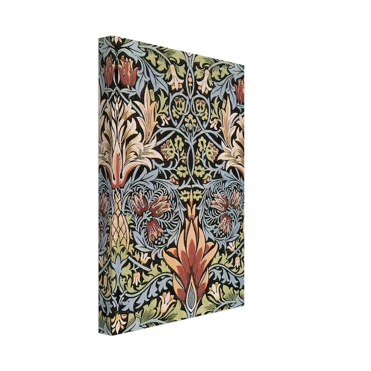 SNAKESHEAD PRINTED TEXTILE 1876 Canvas | William Morris Canvas | William Morris Print