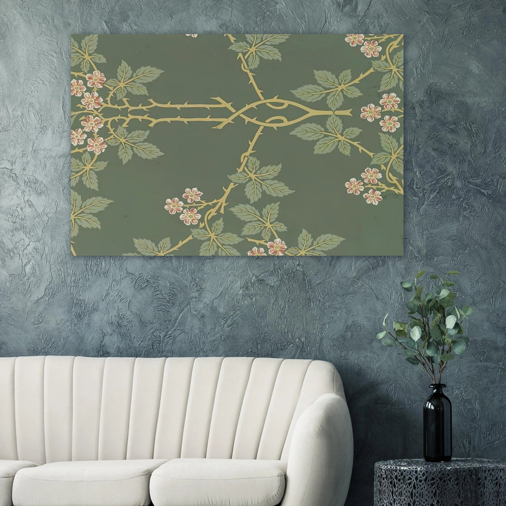 WALLPAPER BLACKBERRY PATTERN 388 1917 Poster | William Morris Poster | William Morris Print