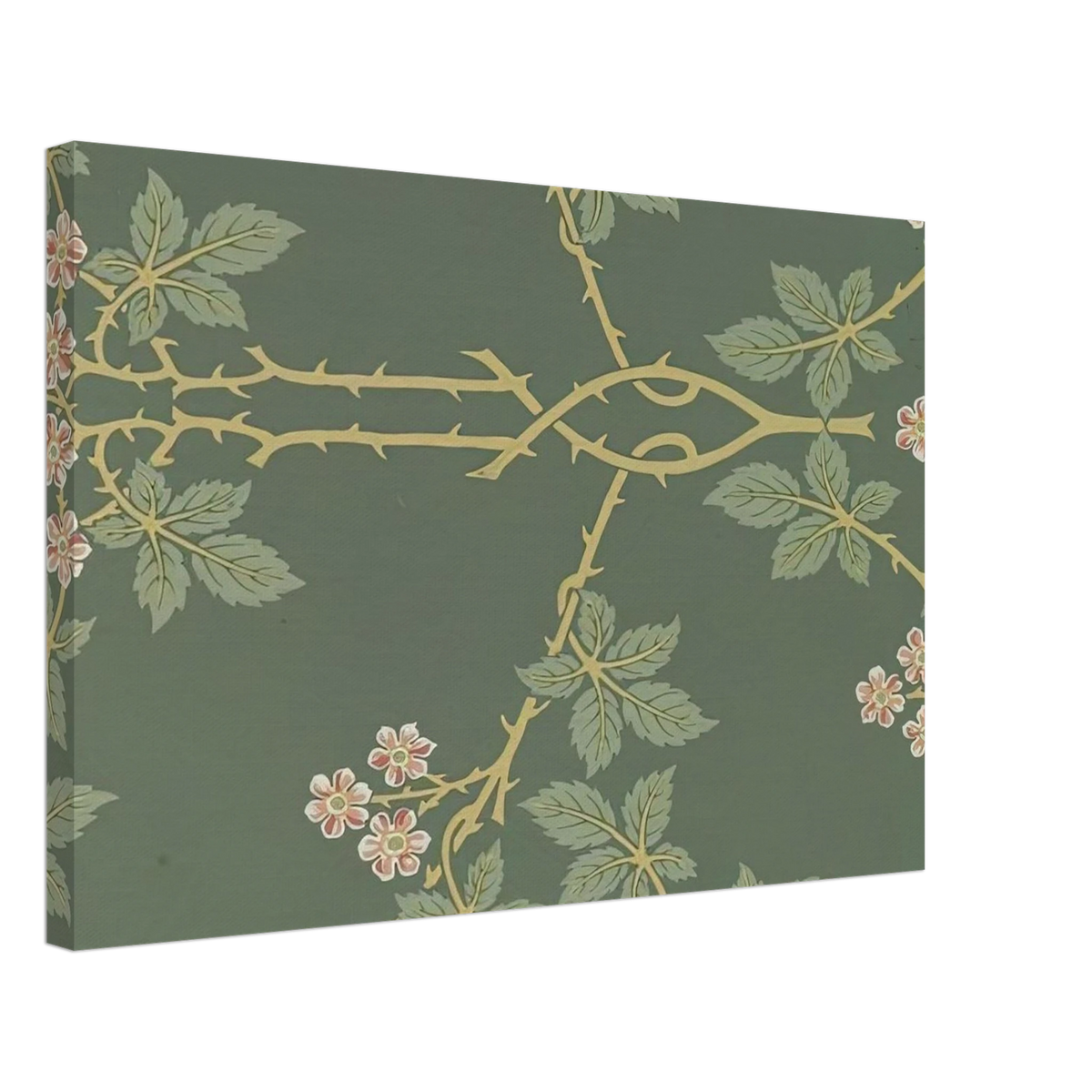 WALLPAPER BLACKBERRY PATTERN 388 1917 Canvas | William Morris Canvas | William Morris Print