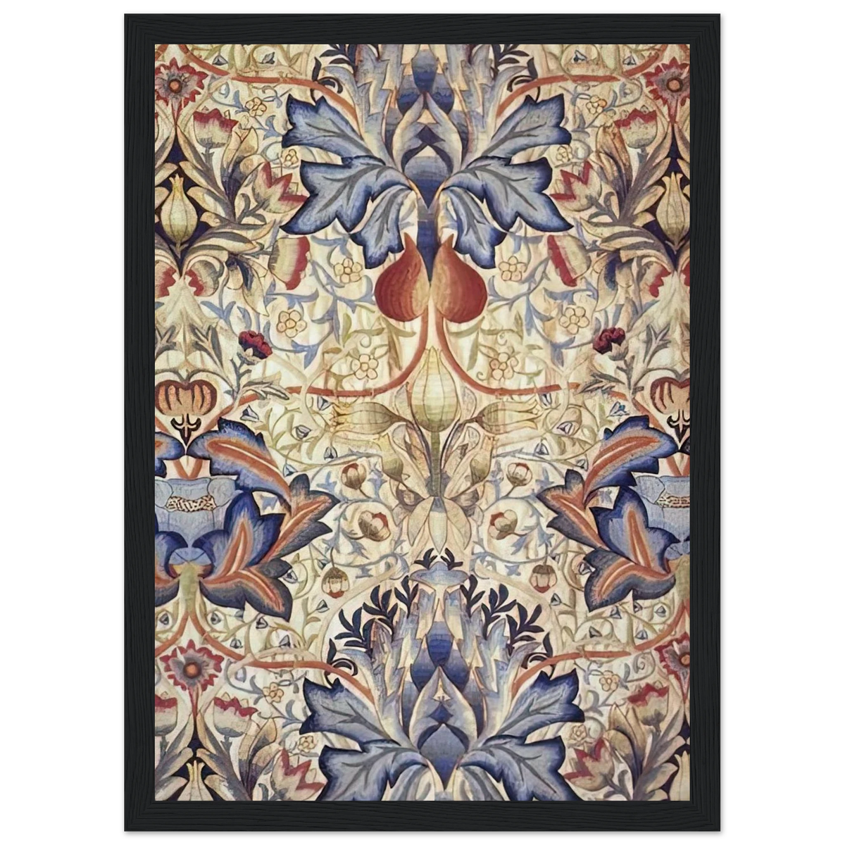 ACANTHUS EMBROIDERED PANEL 1890 Framed Poster | William Morris Framed Prints Wall Art | William Morris Print