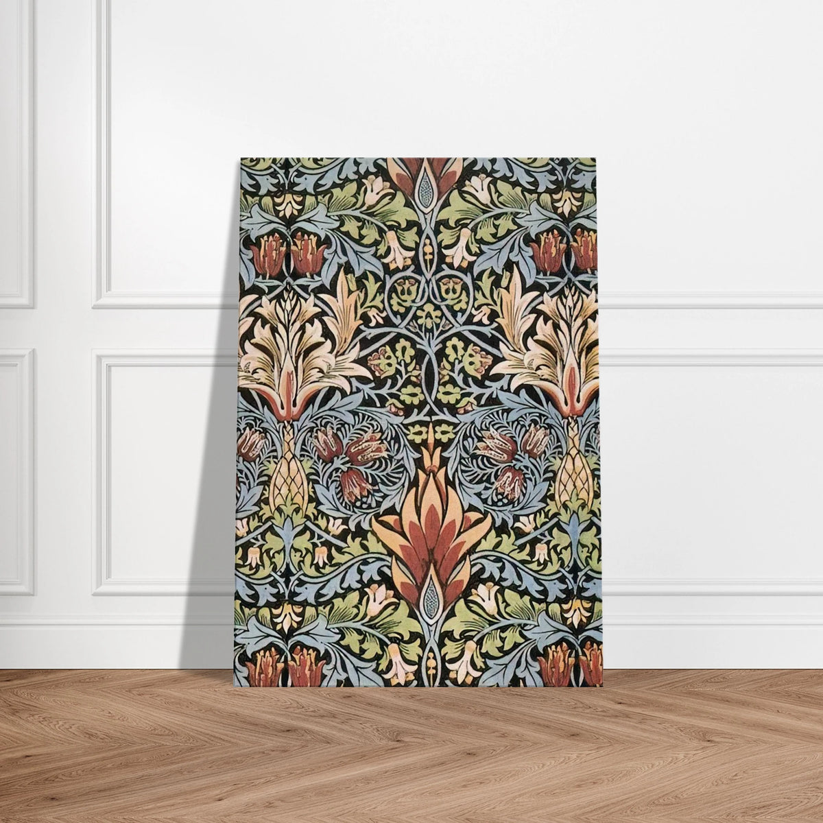 SNAKESHEAD PRINTED TEXTILE 1876 Canvas | William Morris Canvas | William Morris Print