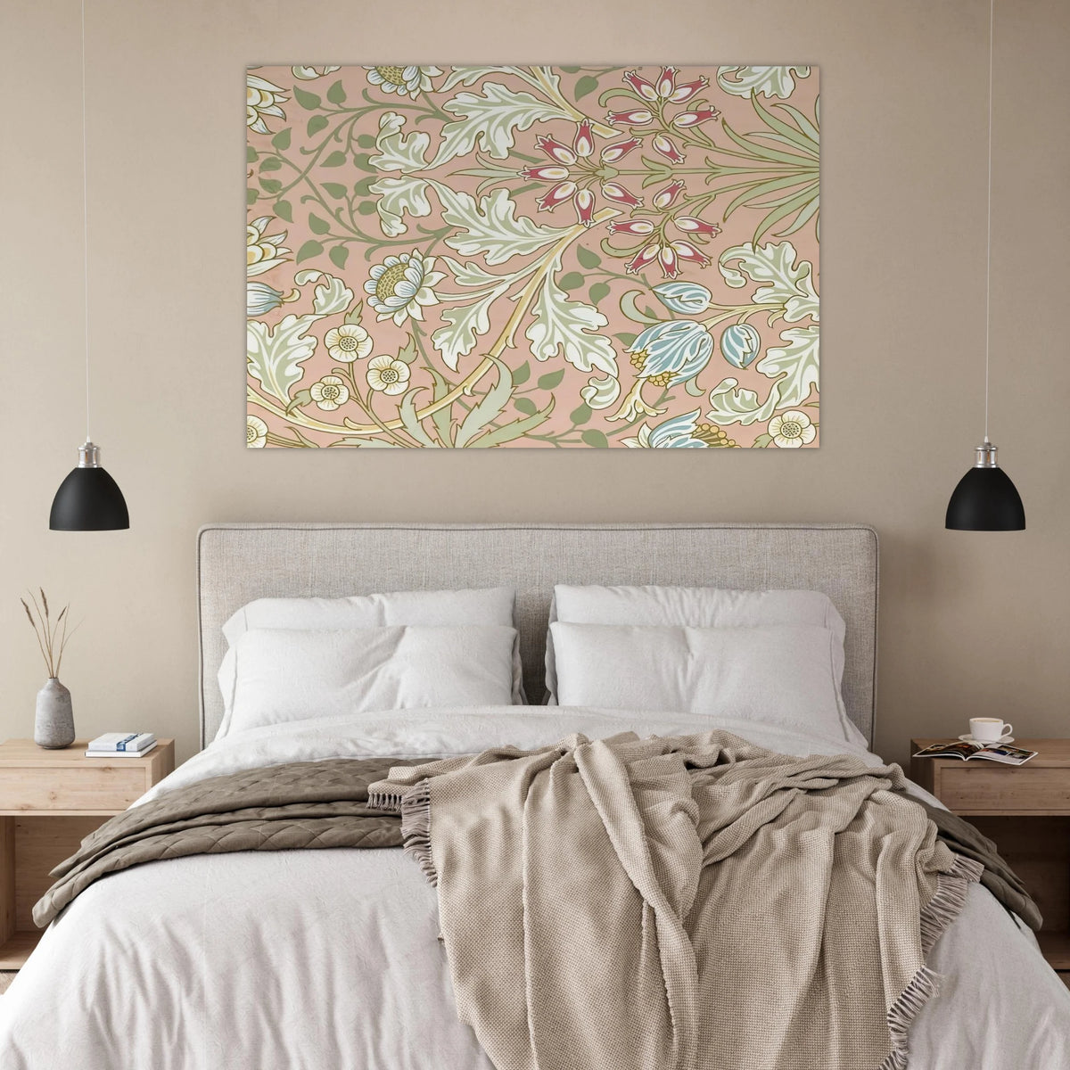 WALLPAPER HYACINTH PATTERN 480 1917 Poster | William Morris Poster | William Morris Print