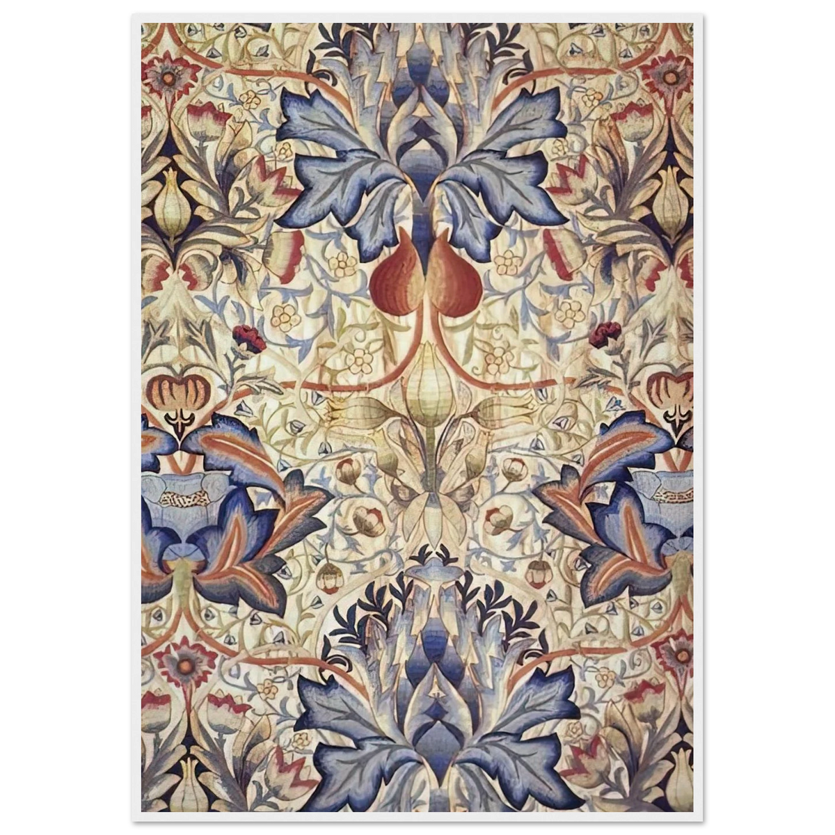 ACANTHUS EMBROIDERED PANEL 1890 Framed Poster | William Morris Framed Prints Wall Art | William Morris Print