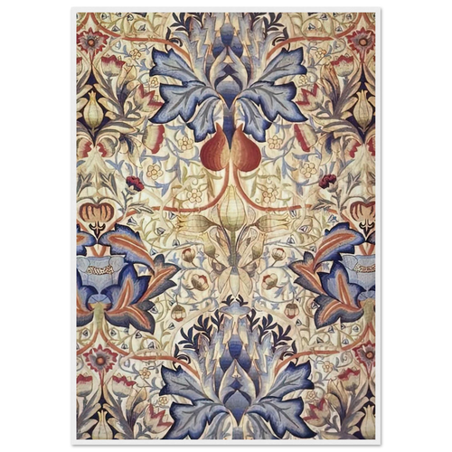 ACANTHUS EMBROIDERED PANEL 1890 Framed Poster | William Morris Framed Prints Wall Art | William Morris Print