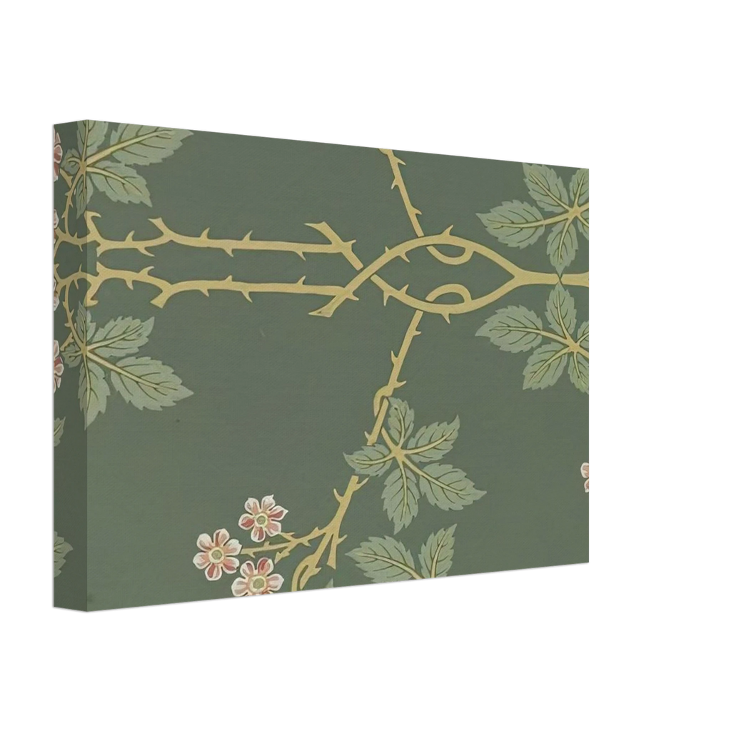 WALLPAPER BLACKBERRY PATTERN 388 1917 Canvas | William Morris Canvas | William Morris Print