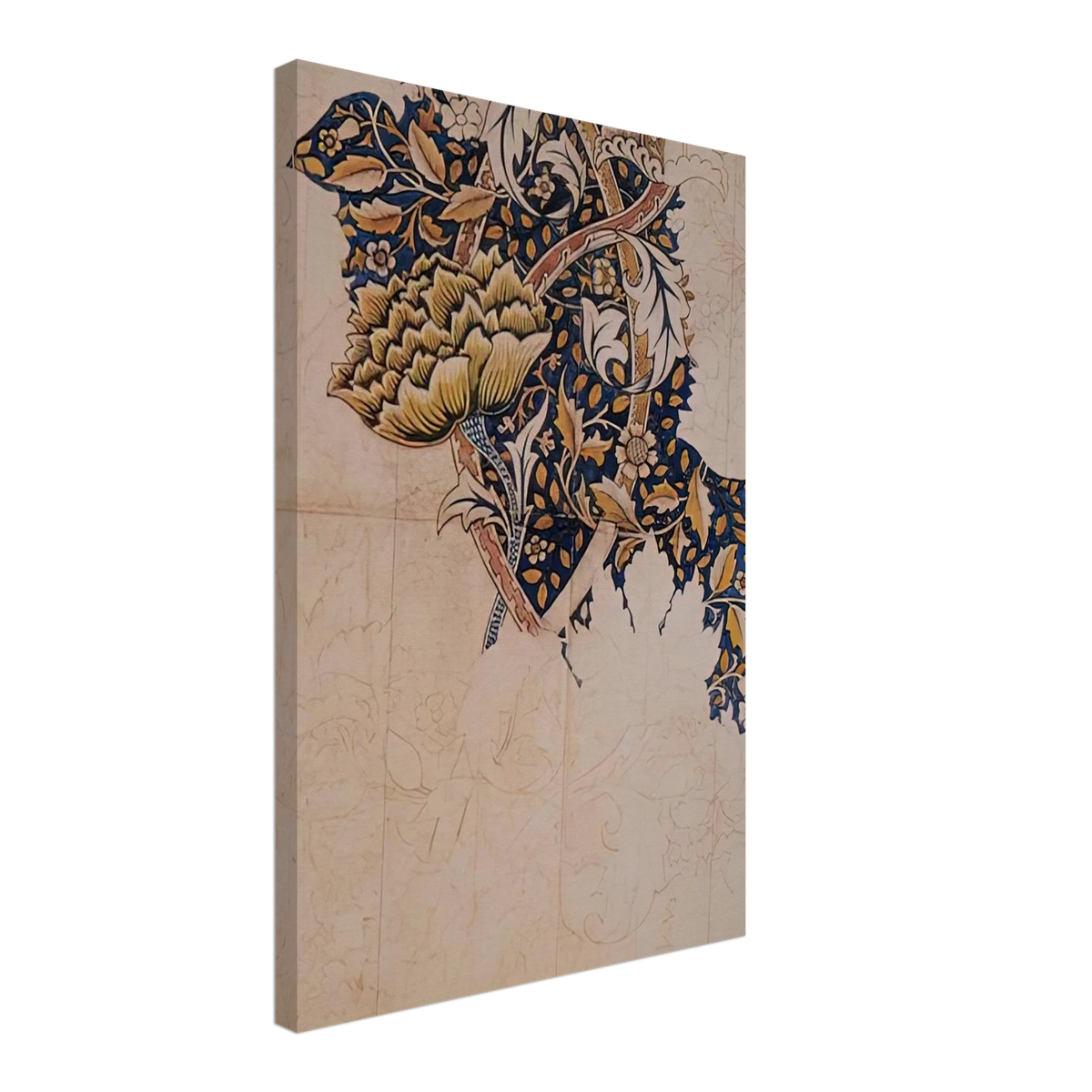 DESIGN FOR WINDRUSH PRINTED TEXTILE 1883 Canvas | William Morris Canvas | William Morris Print