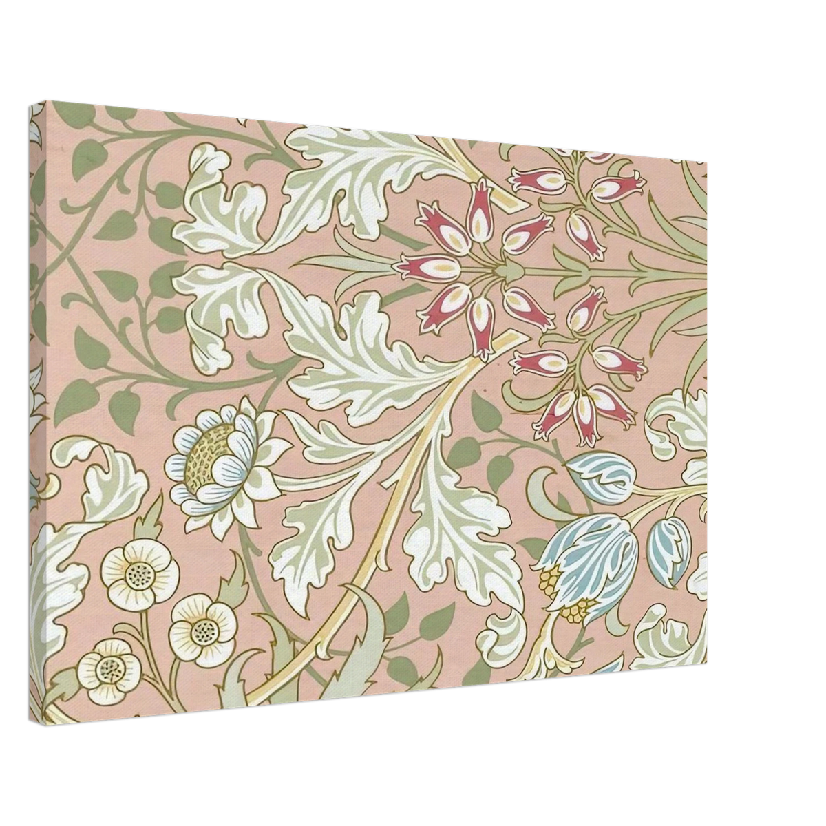 WALLPAPER HYACINTH PATTERN 480 1917 Canvas | William Morris Canvas | William Morris Print