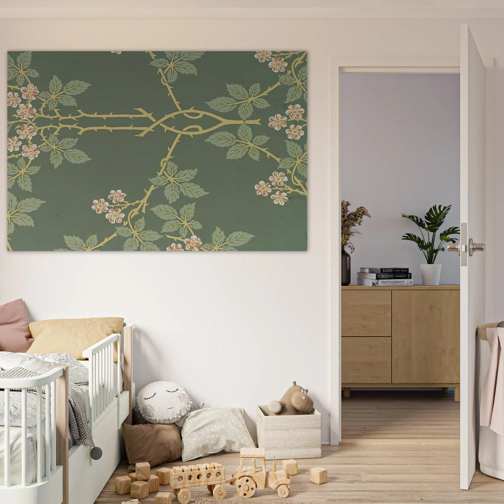 WALLPAPER BLACKBERRY PATTERN 388 1917 Poster | William Morris Poster | William Morris Print