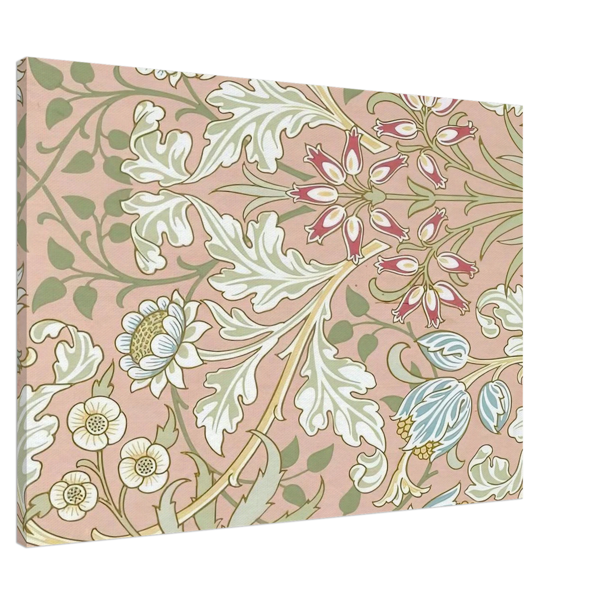WALLPAPER HYACINTH PATTERN 480 1917 Canvas | William Morris Canvas | William Morris Print