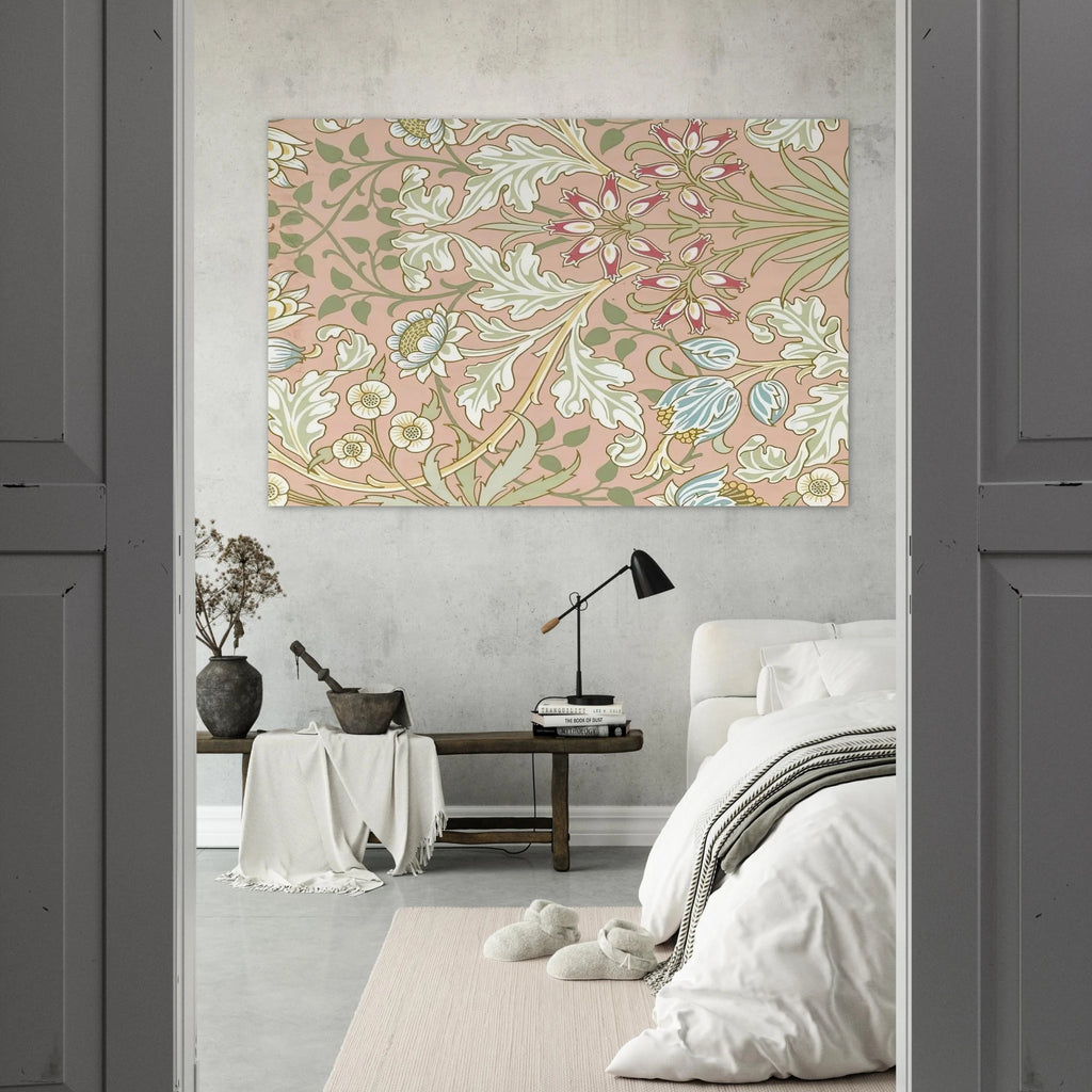 WALLPAPER HYACINTH PATTERN 480 1917 Poster | William Morris Poster | William Morris Print