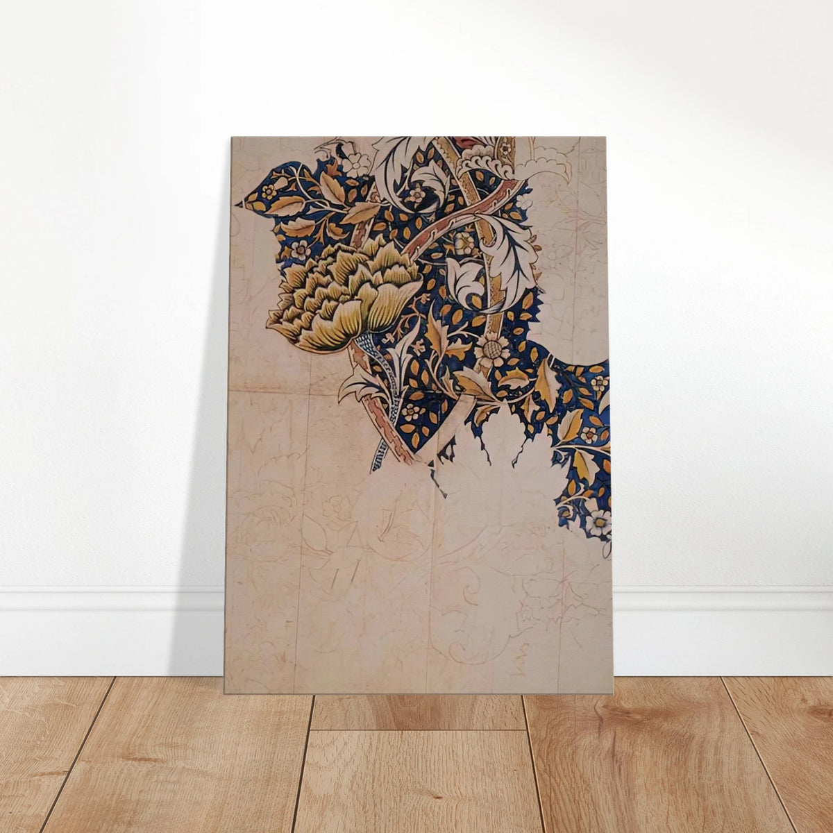 DESIGN FOR WINDRUSH PRINTED TEXTILE 1883 Canvas | William Morris Canvas | William Morris Print