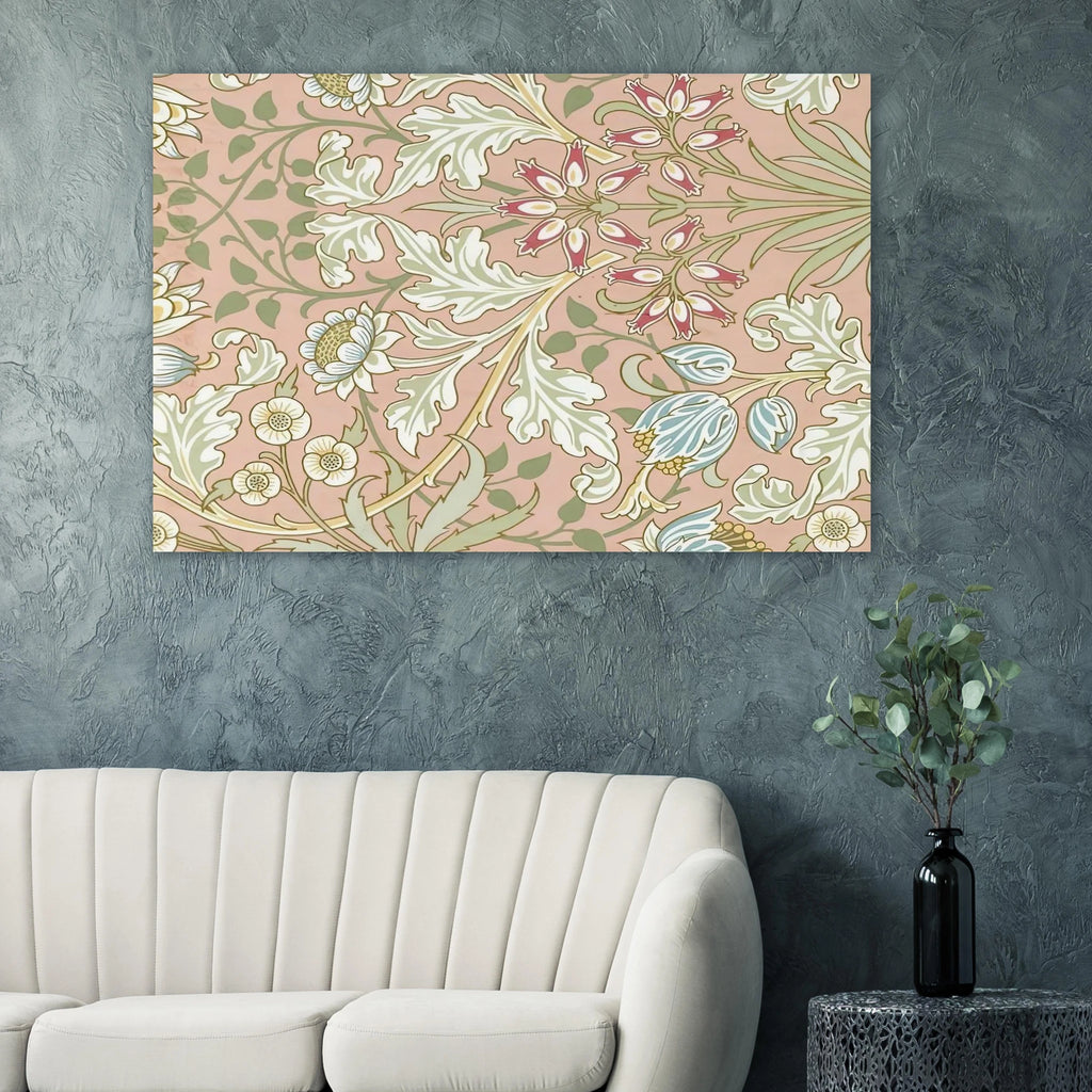WALLPAPER HYACINTH PATTERN 480 1917 Poster | William Morris Poster | William Morris Print