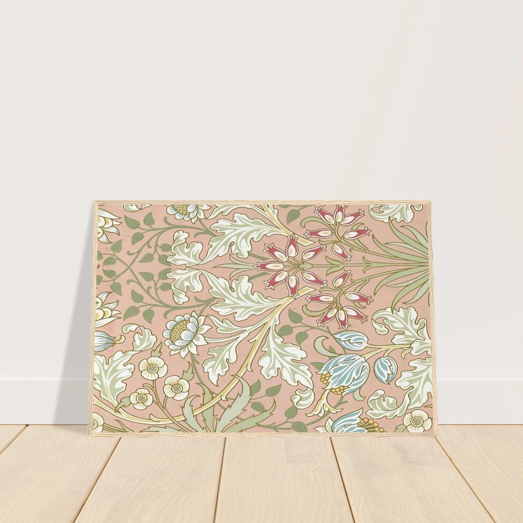 WALLPAPER HYACINTH PATTERN 480 1917 Framed Poster | William Morris Framed Prints Wall Art | William Morris Print