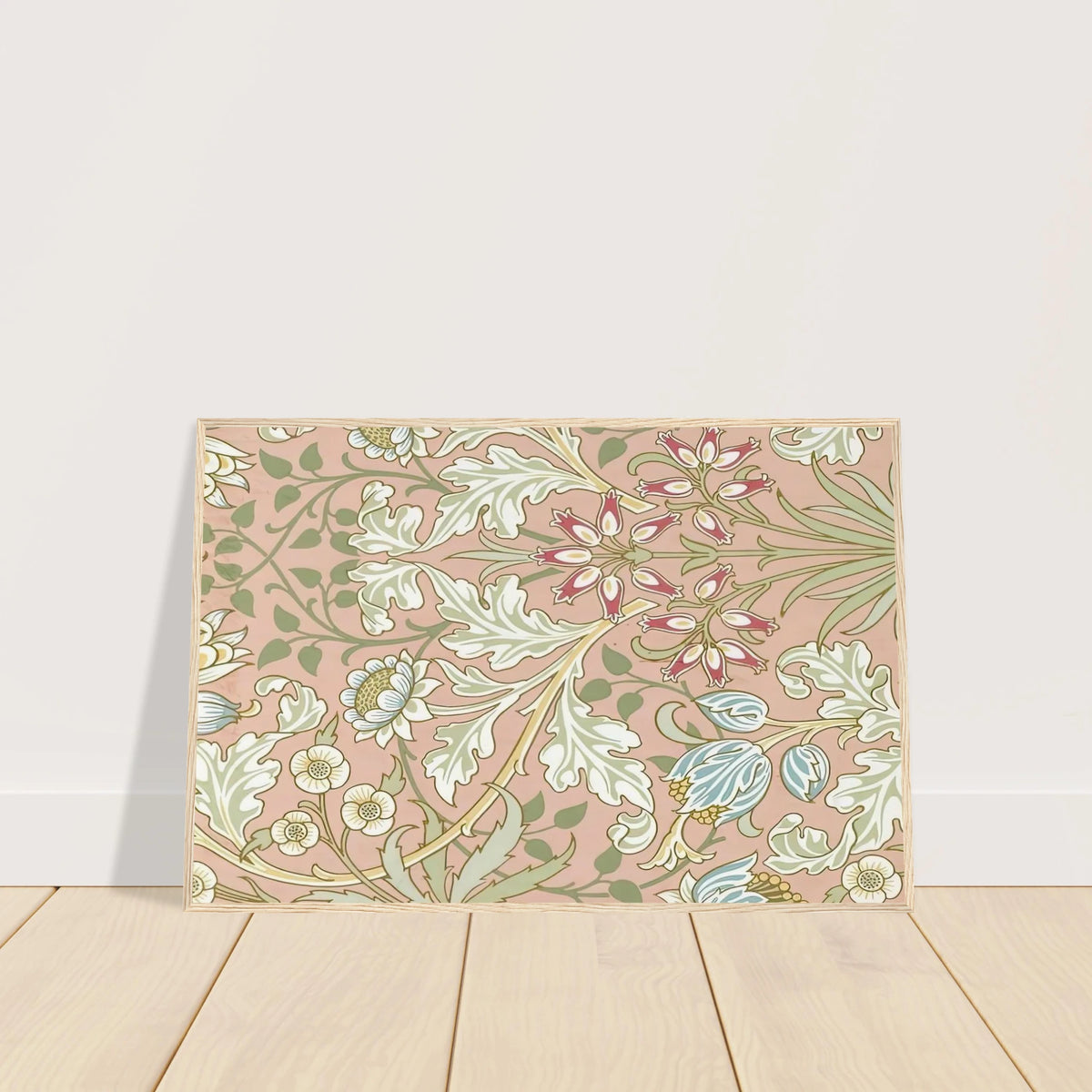 WALLPAPER HYACINTH PATTERN 480 1917 Framed Poster | William Morris Framed Prints Wall Art | William Morris Print