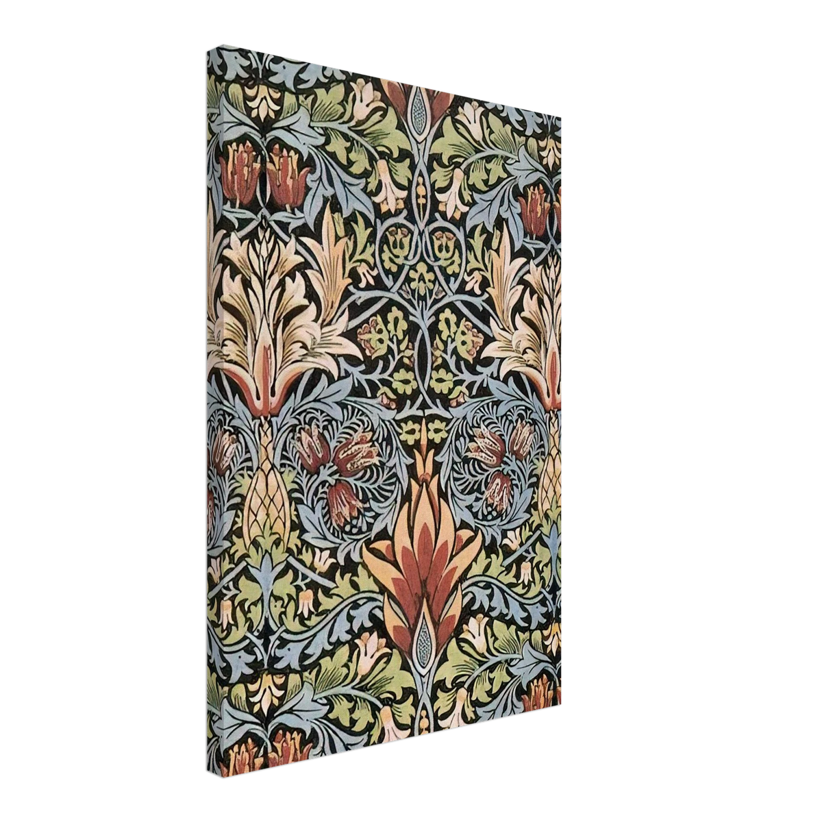 SNAKESHEAD PRINTED TEXTILE 1876 Canvas | William Morris Canvas | William Morris Print