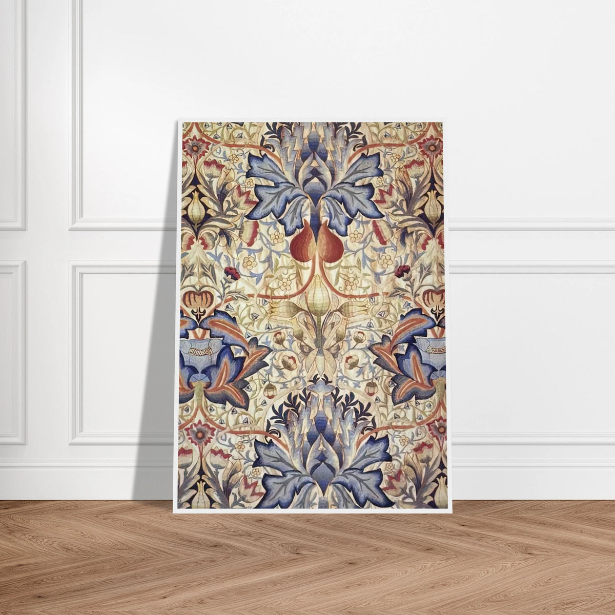 ACANTHUS EMBROIDERED PANEL 1890 Framed Poster | William Morris Framed Prints Wall Art | William Morris Print