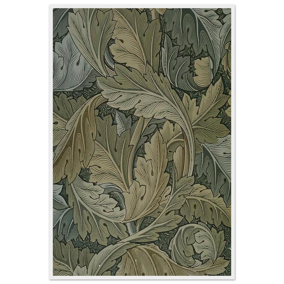 ACANTHUS WALLPAPER 1875 Framed Poster | William Morris Framed Prints Wall Art | William Morris Print