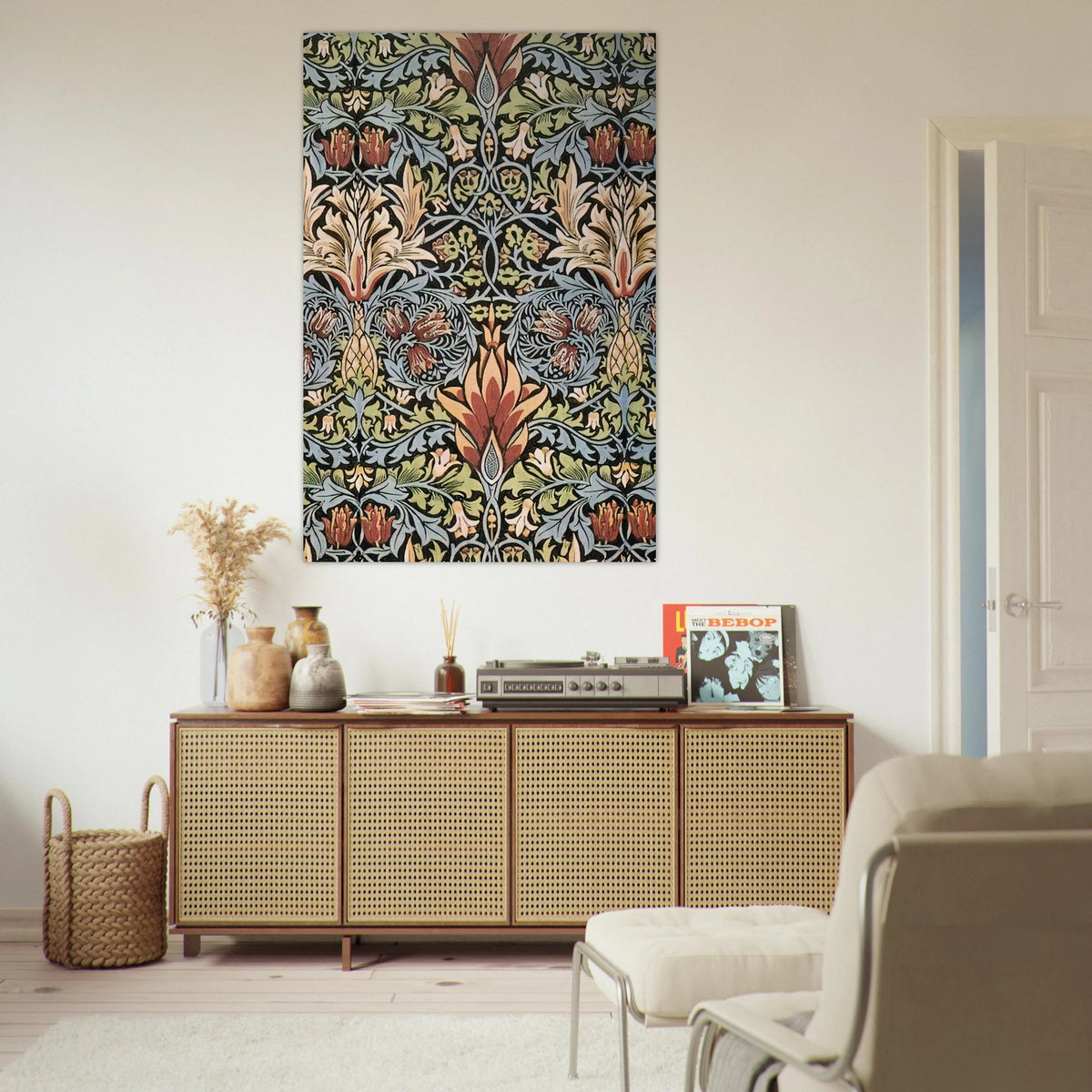 SNAKESHEAD PRINTED TEXTILE 1876 Poster | William Morris Poster | William Morris Print