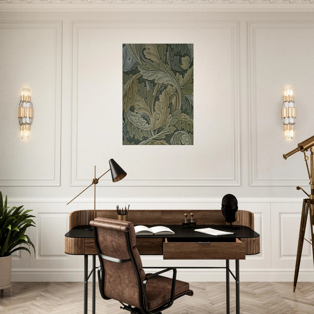 ACANTHUS WALLPAPER 1875 Canvas | William Morris Canvas | William Morris Print