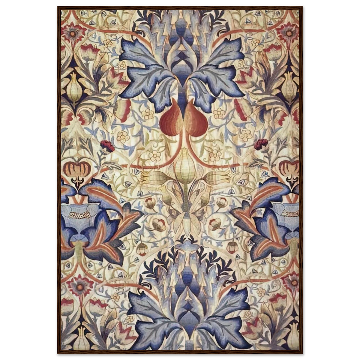 ACANTHUS EMBROIDERED PANEL 1890 Framed Poster | William Morris Framed Prints Wall Art | William Morris Print