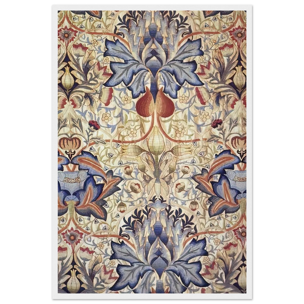 ACANTHUS EMBROIDERED PANEL 1890 Framed Poster | William Morris Framed Prints Wall Art | William Morris Print