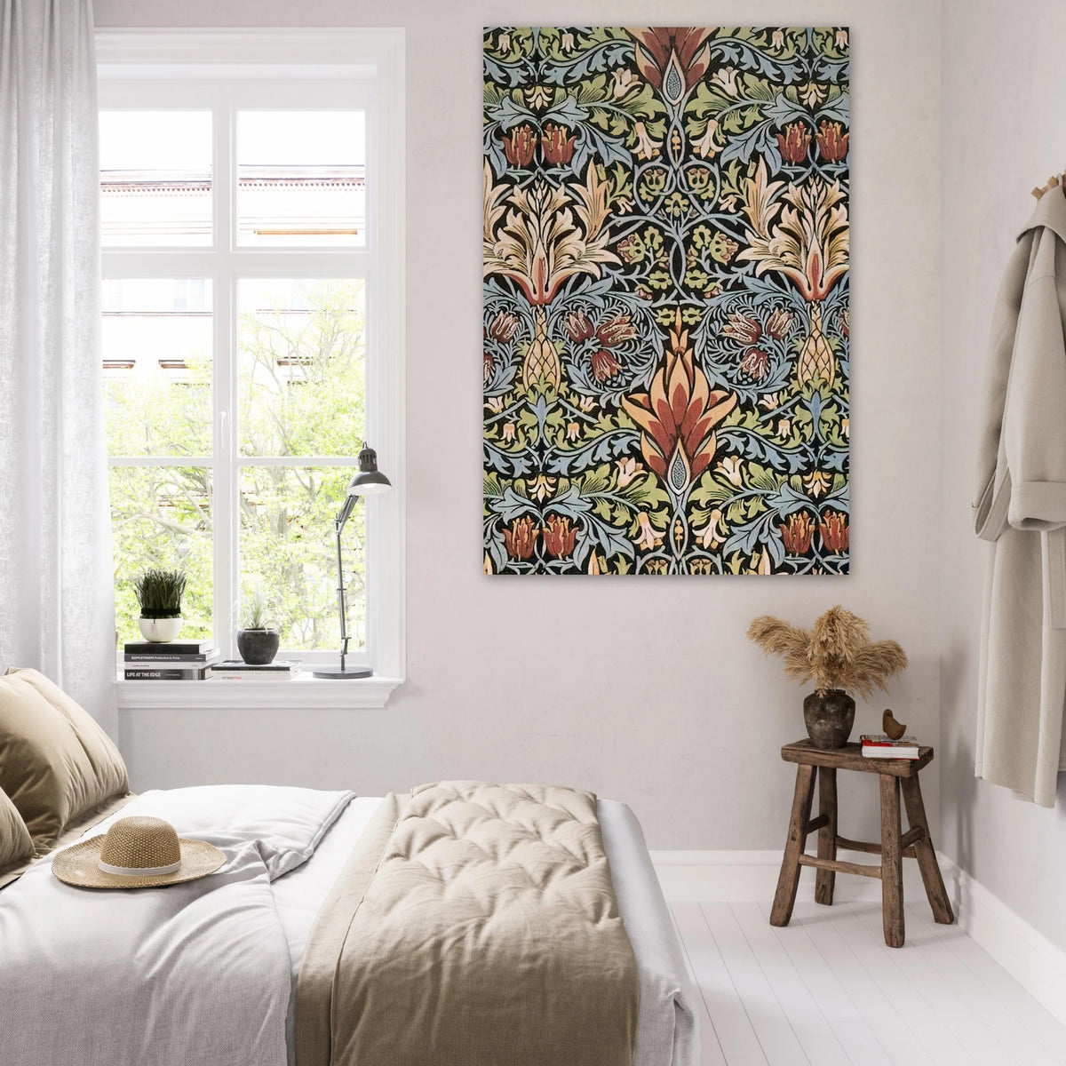 SNAKESHEAD PRINTED TEXTILE 1876 Poster | William Morris Poster | William Morris Print