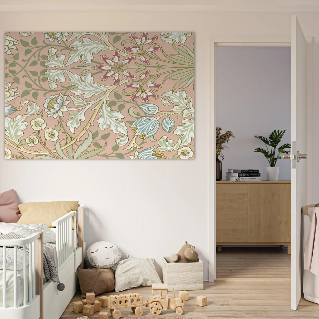 WALLPAPER HYACINTH PATTERN 480 1917 Poster | William Morris Poster | William Morris Print