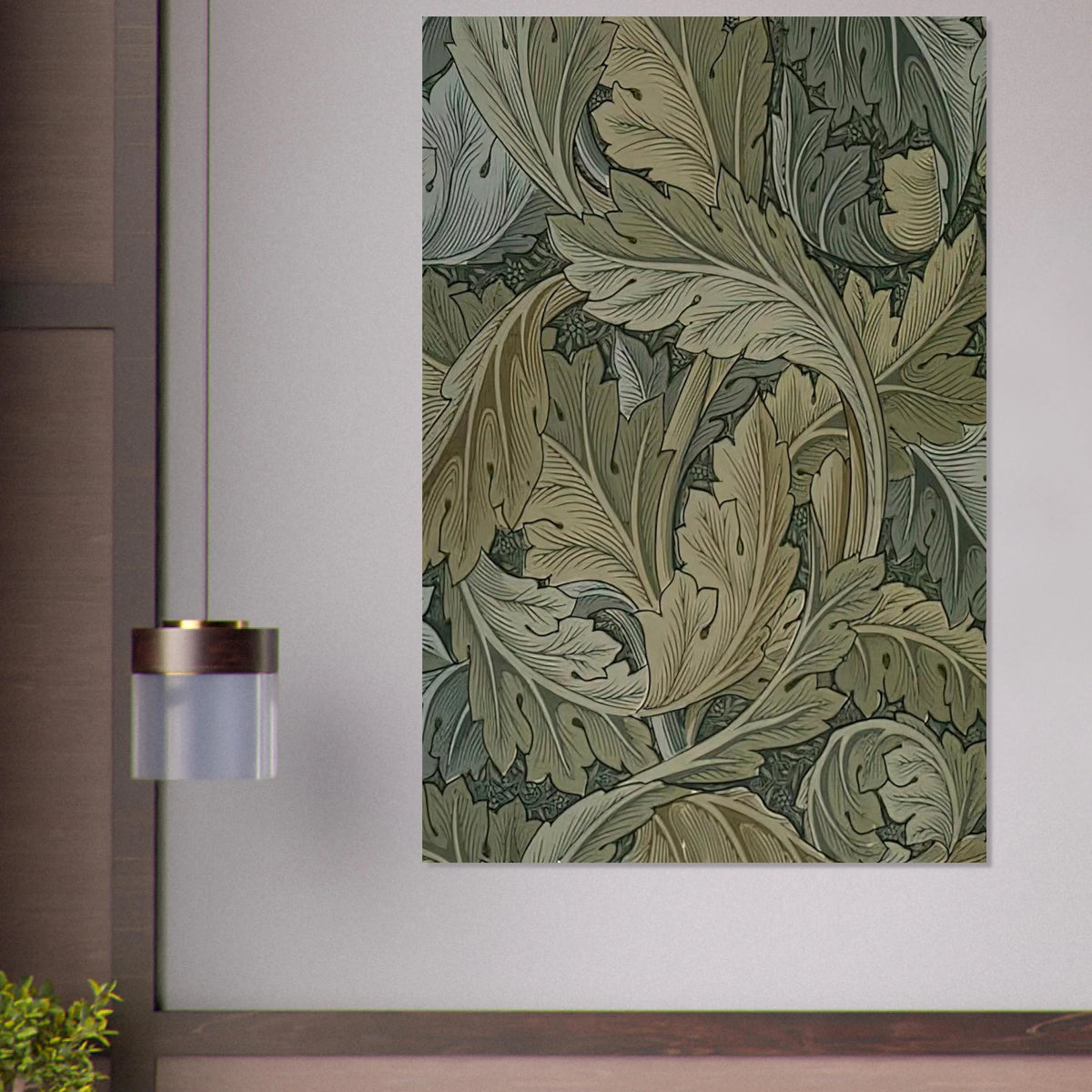 ACANTHUS WALLPAPER 1875 Poster | William Morris Poster | William Morris Print