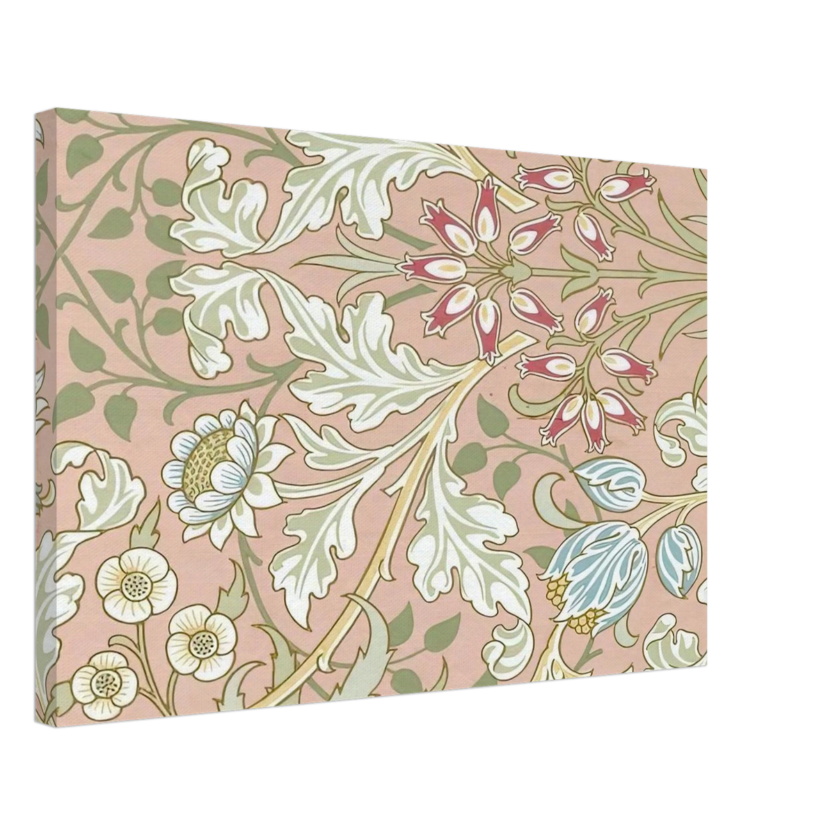 WALLPAPER HYACINTH PATTERN 480 1917 Canvas | William Morris Canvas | William Morris Print