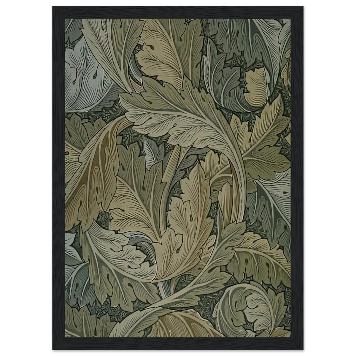 ACANTHUS WALLPAPER 1875 Framed Poster | William Morris Framed Prints Wall Art | William Morris Print