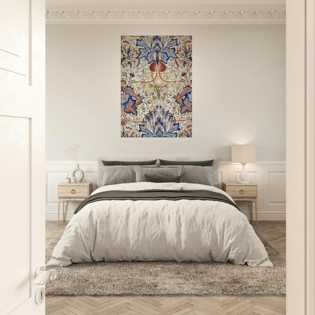 ACANTHUS EMBROIDERED PANEL 1890 Canvas | William Morris Canvas | William Morris Print