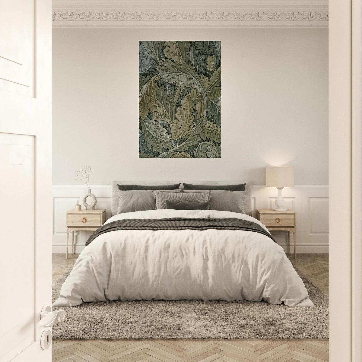 ACANTHUS WALLPAPER 1875 Canvas | William Morris Canvas | William Morris Print