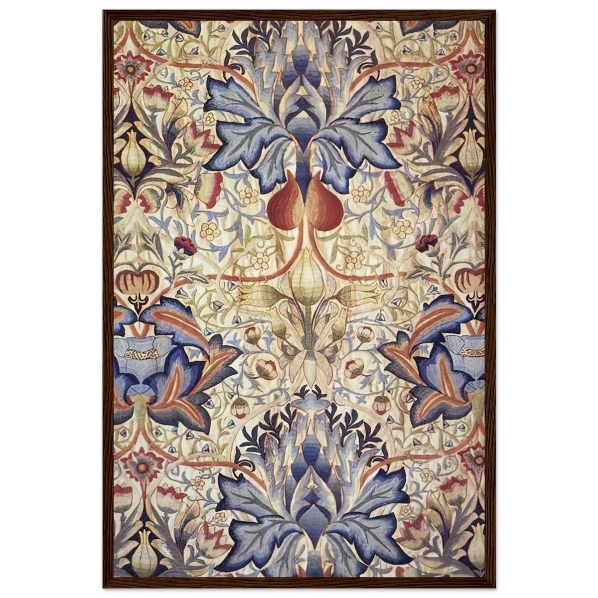 ACANTHUS EMBROIDERED PANEL 1890 Framed Poster | William Morris Framed Prints Wall Art | William Morris Print