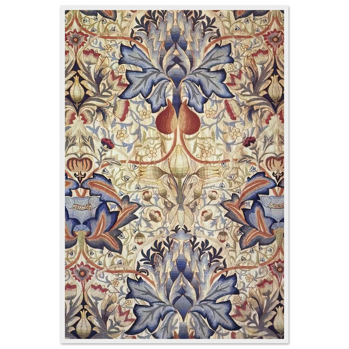 ACANTHUS EMBROIDERED PANEL 1890 Framed Poster | William Morris Framed Prints Wall Art | William Morris Print