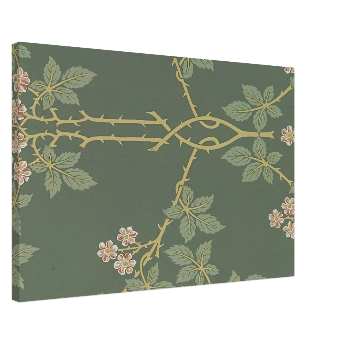 WALLPAPER BLACKBERRY PATTERN 388 1917 Canvas | William Morris Canvas | William Morris Print